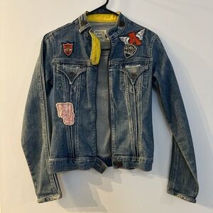 ❌SOLD❌ Blanco Jeans Y2K Vintage Patches Moto Denim
Jean Jacket